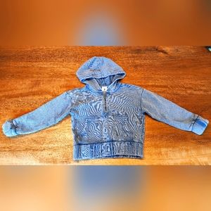 Denim Blue Boys Stem Hoodie- 3T